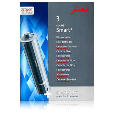 Jura water filter cartridge CLARIS Smart (3 pieces), you will receive 1 pack of 3 pieces in the sale